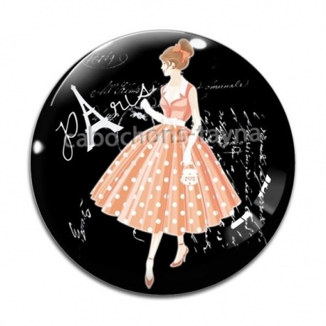 Cabochon Verre - femme mode paris