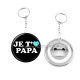 Porte clés décapsuleur - je t'aime papa
