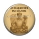 Cabochon Résine - un maraîcher qui déchire