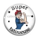 Cabochon Verre - super tatoueuse