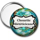 Miroir de poche - chouette diététicienne
