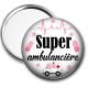 Miroir de poche - super ambulancière