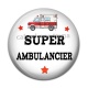 Cabochon Résine - super ambulancier