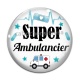 Cabochon Verre - super ambulancier