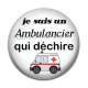 Cabochon Résine - je suis un ambulancier