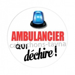 ambulancier qui déchire