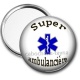 Miroir de poche - super ambulancière