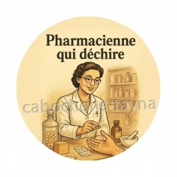 pharmacienne qui déchire