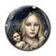 Cabochon Verre - petite fille