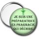 Miroir de poche - je suis une préparatrice en pharmacie qui déchire