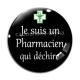 Cabochon Verre - je suis un pharmacien qui déchire