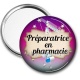 Miroir de poche - préparatrice en pharmacie