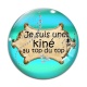 Cabochon Verre - je suis une kiné au top