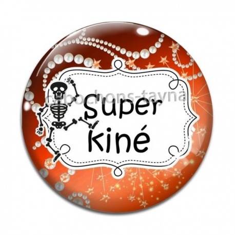 Cabochon Verre - super kiné