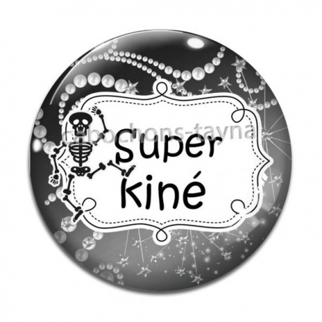 Cabochon Verre - super kiné