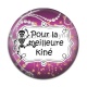 Cabochon Résine - pour la meilleure kiné