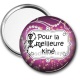 Miroir de poche - pour la meilleure kiné