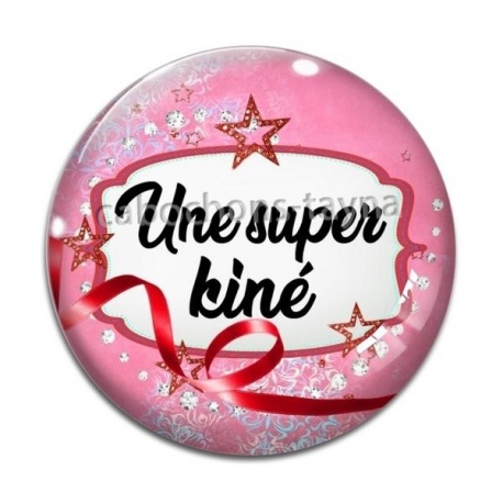Cabochon Verre - une super kiné