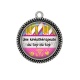 Pendentif Cabochon Argent - une kinésithérapeute au top du top