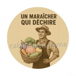 un maraîcher qui déchire