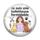 Cabochon Verre - je suis une toiletteuse formidable