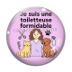 Cabochon Verre - je suis une toiletteuse formidable