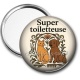 Miroir de poche - super toiletteuse