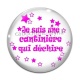 Cabochon Verre - je suis une cantinière qui déchire