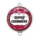 Connecteur Cabochon Argent - super cuisinière