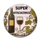 Cabochon Verre - super viticultrice
