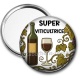 Miroir de poche - super viticultrice