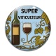 Cabochon Verre -  super viticulteur