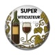 Cabochon Résine -  super viticulteur