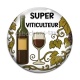 Cabochon Verre -  super viticulteur