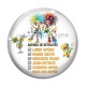 Cabochon Verre - agenda de retraitée