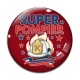 Cabochon Verre - super pompier