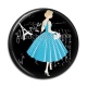 Cabochon Résine - femme de paris