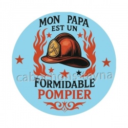 mon papa est un formidable pompier