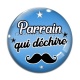 Cabochon Verre - oarrain qui déchire