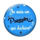 Cabochon Verre - je suis un parrain qui déchire