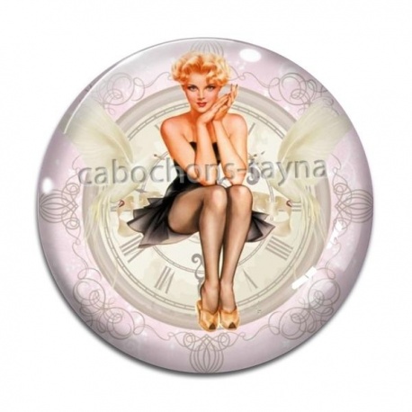 Cabochon Verre - pin up