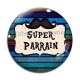 Cabochon Verre - super parrain