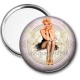 Miroir de poche - pin up