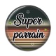 Cabochon Résine - super parrain