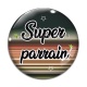 Cabochon Verre - super parrain