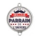 Connecteur Cabochon Argent - le meilleur parrain