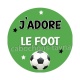 j'adore le foot
