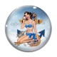 Cabochon Verre - pin up