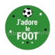 j'adore le foot