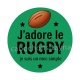 j'adore le rugby je suis un mec simple